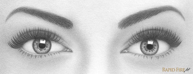 I drew this thanks to an tuto on youtube this is my first realistic eyes  drawing What to think about it  rdrawing