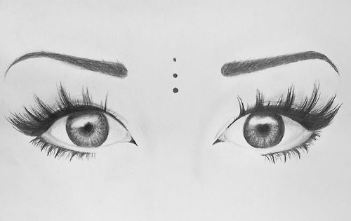 Eyes Drawing Image