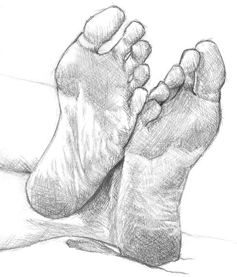 Feet Drawing Photos