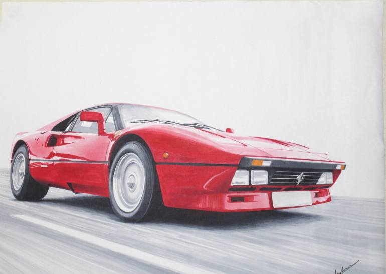 Ferrari Photo Drawing