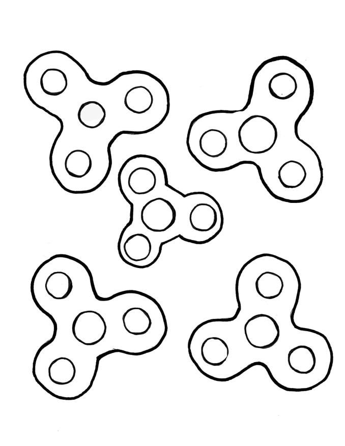 Fidget Spinner Drawing Photo