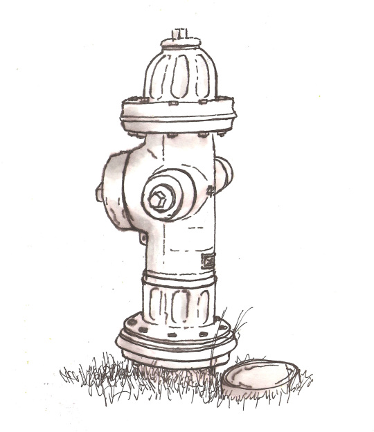 Fire Hydrant Drawing Photo