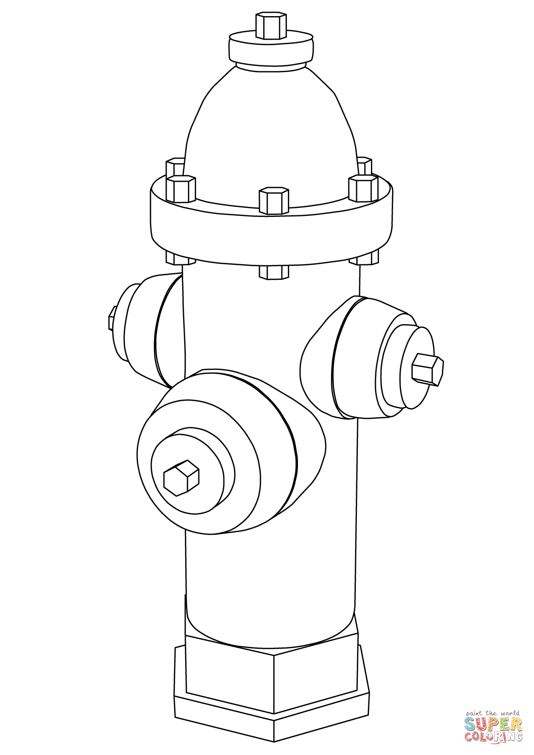 Fire Hydrant Drawing Picture