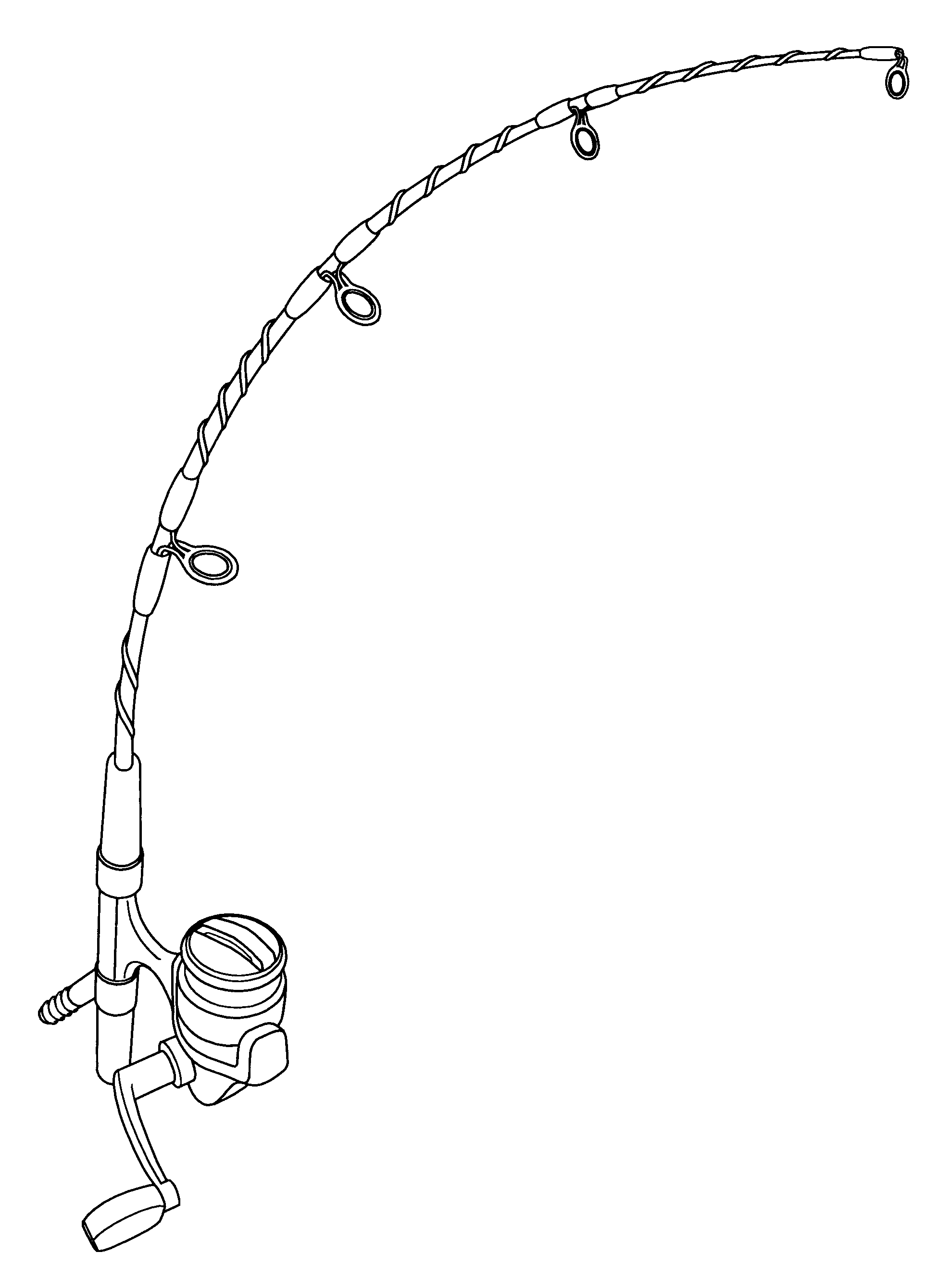 Fishing Pole Drawing