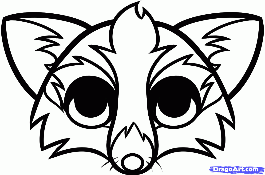 Fox Face Drawing Amazing