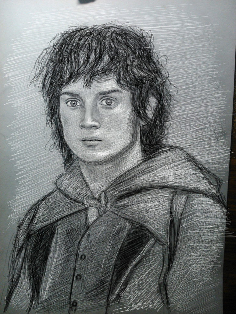 Frodo Drawing High-Quality