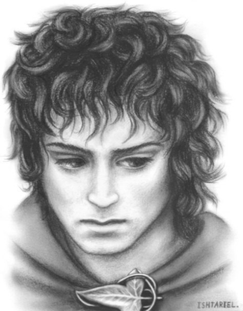 Frodo Drawing Pictures