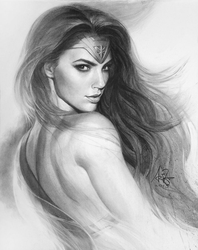 Gal Gadot Drawing Image