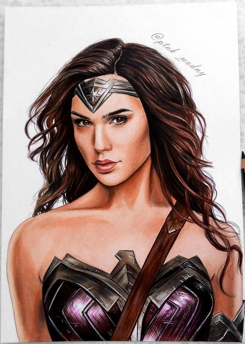 Gal Gadot Drawing