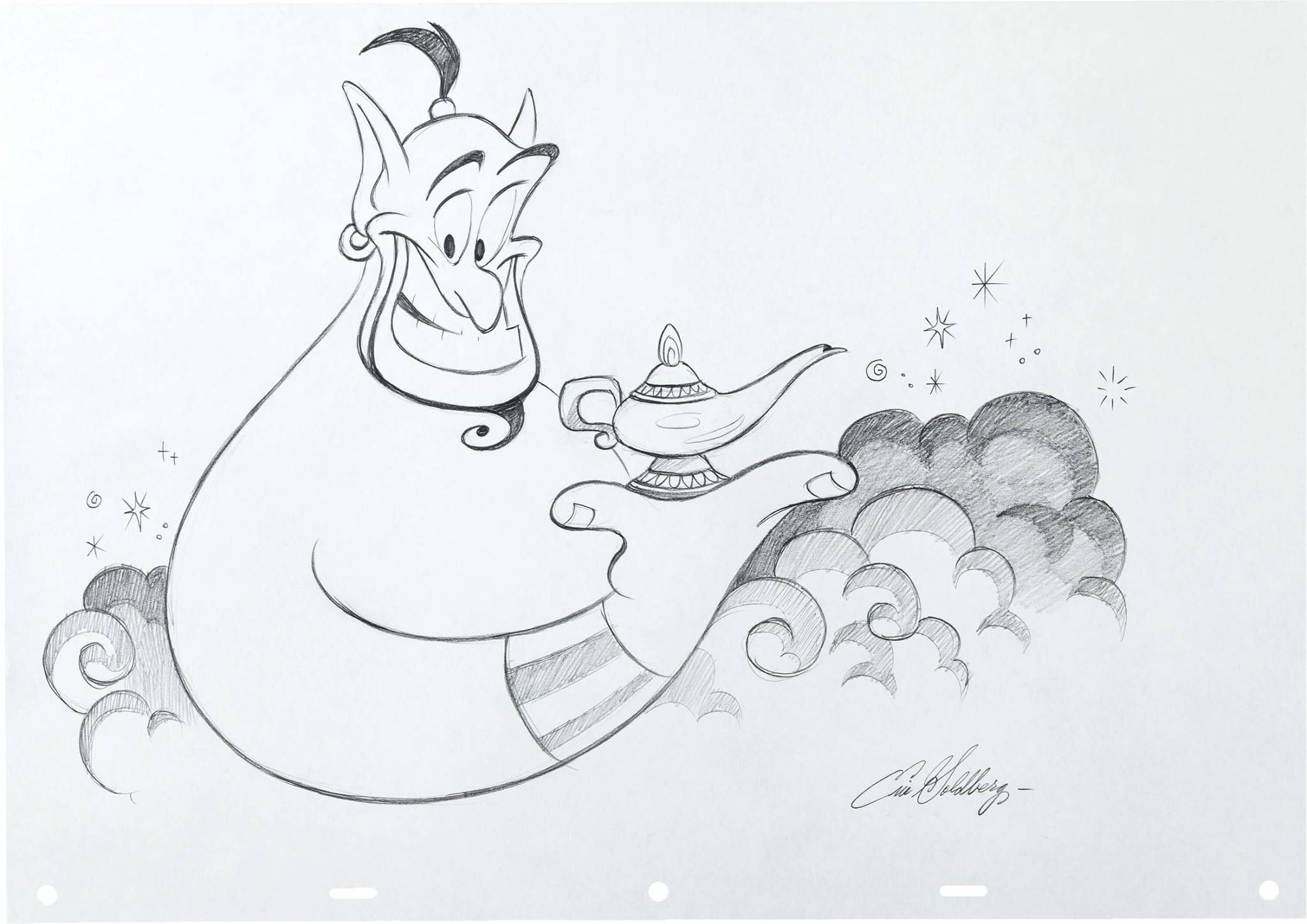 Genie Drawing Image