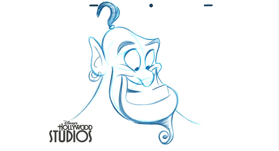 Genie Drawing Images
