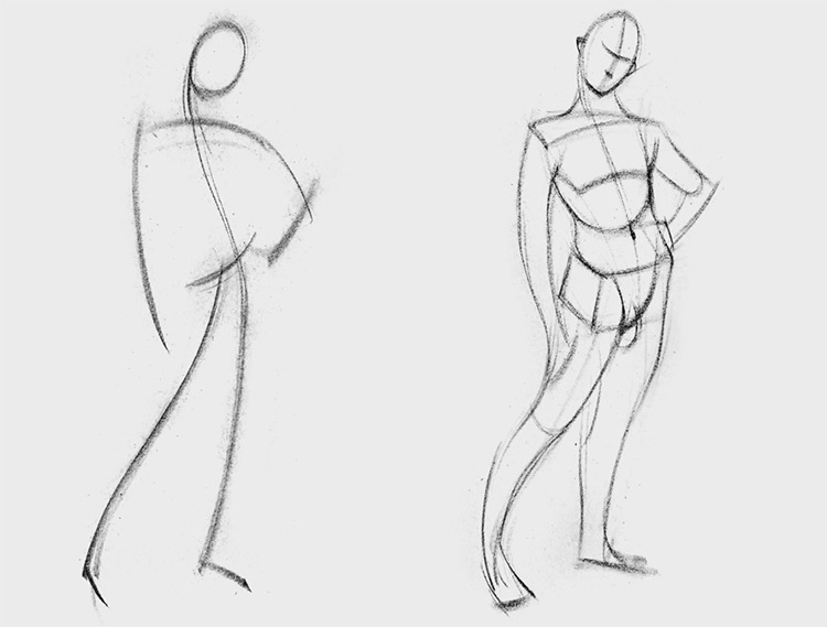 Gesture Drawing High-Quality