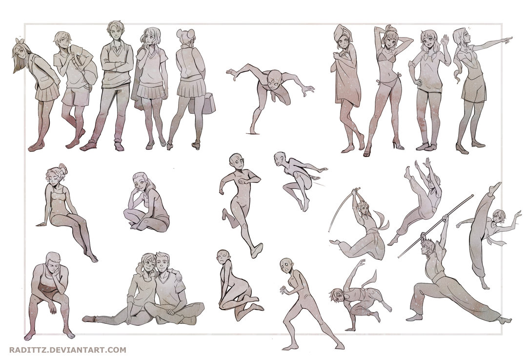 Gesture Drawing Realistic