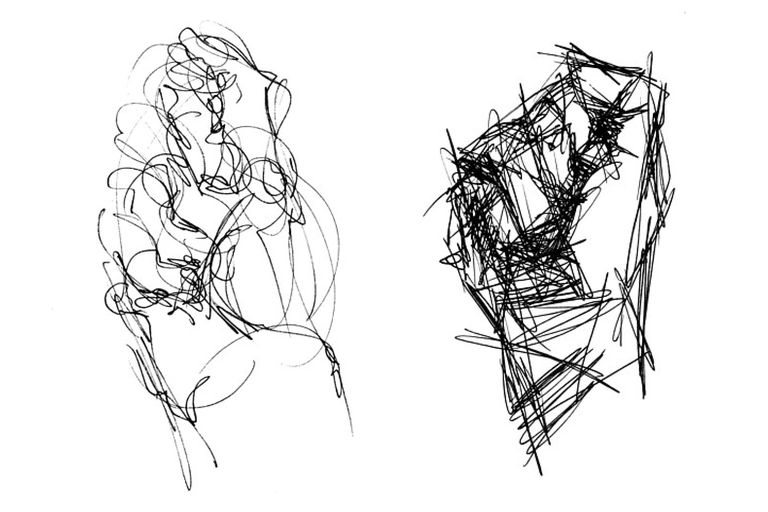 Gesture Drawing Sketch