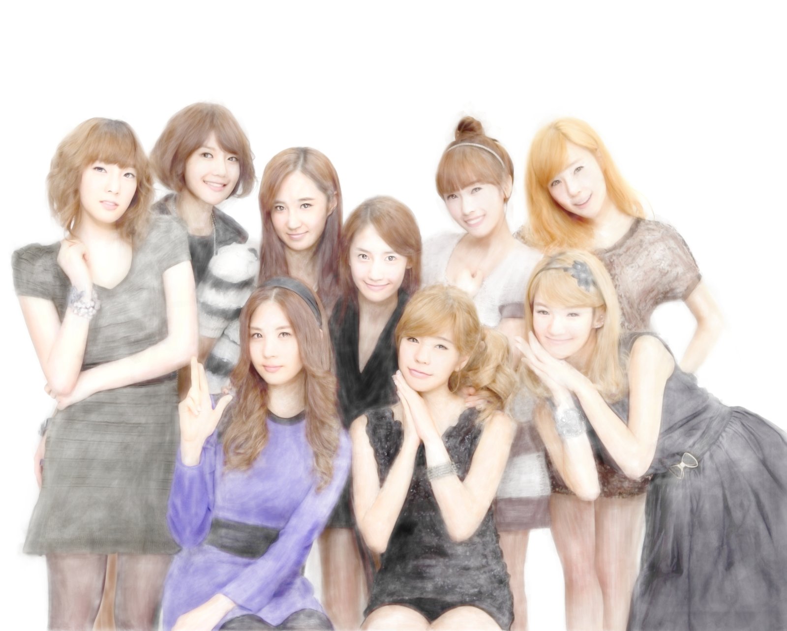 Girls Generation Drawing Pic