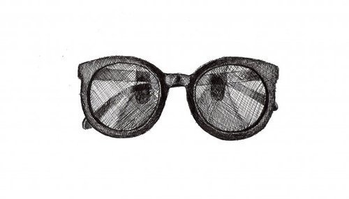 Glass Drawing Beautiful Image