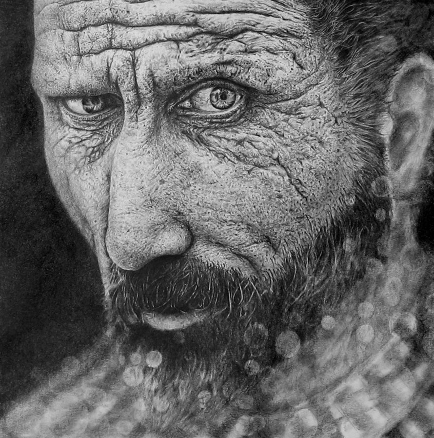 Graphite Drawing, Pencil, Sketch, Colorful, Realistic Art Images