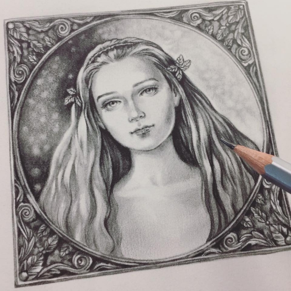 Graphite Drawing Picture