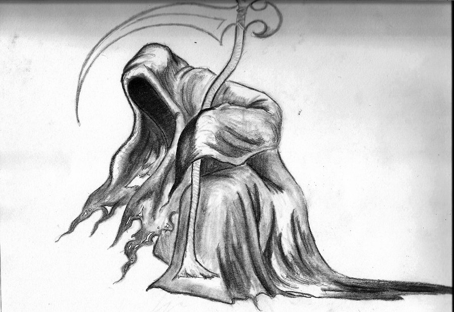 Grim Reaper Drawing Pic