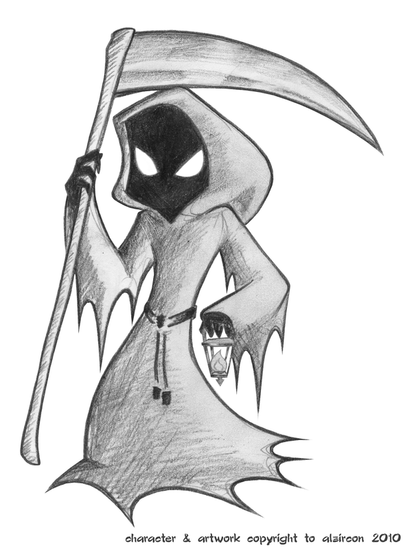 Grim Reaper Drawing Pics