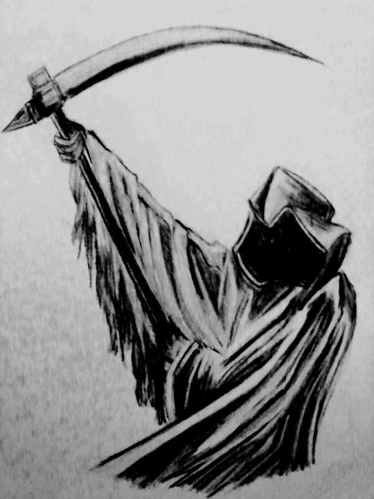 Grim Reaper Drawing Realistic