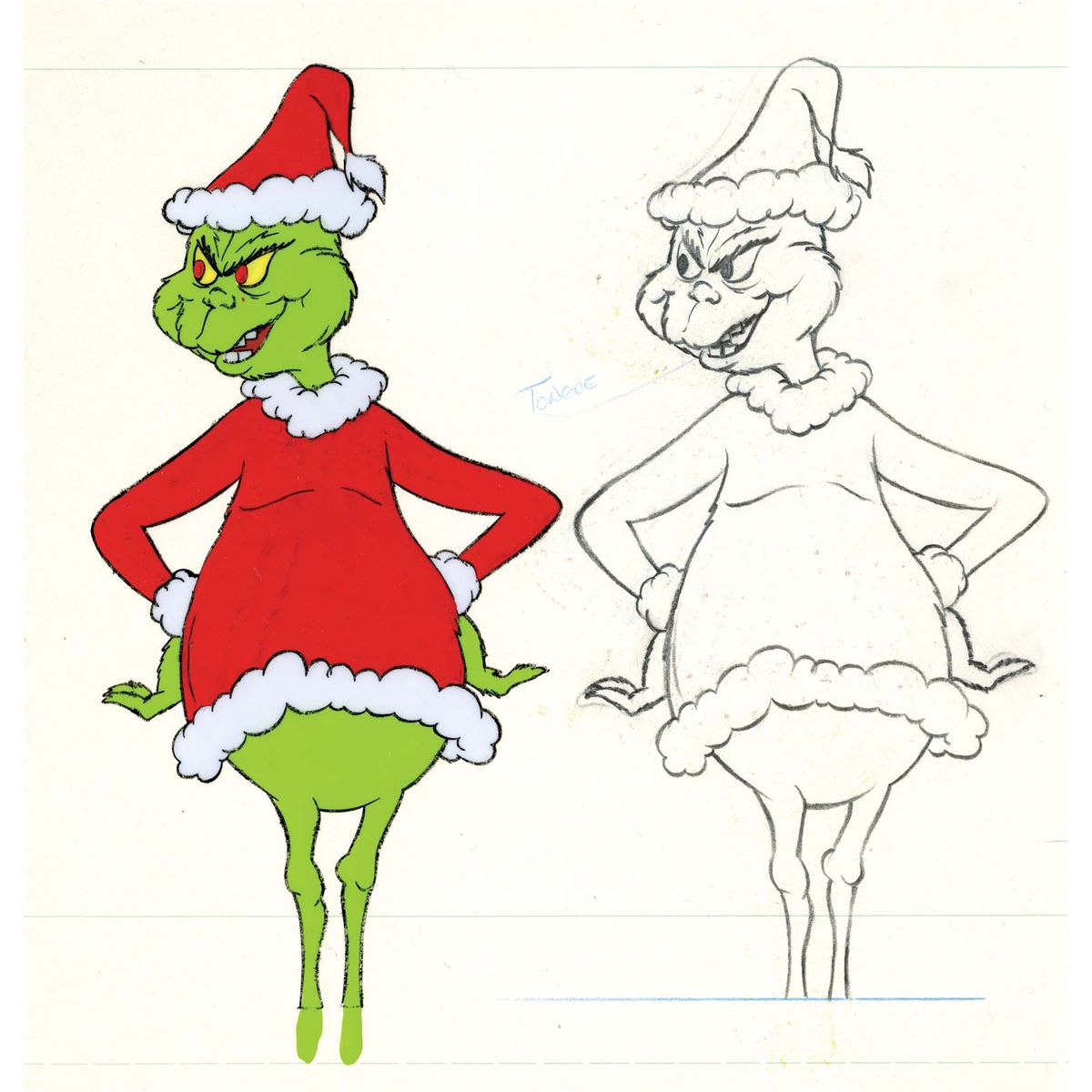 Grinch Drawing Pics