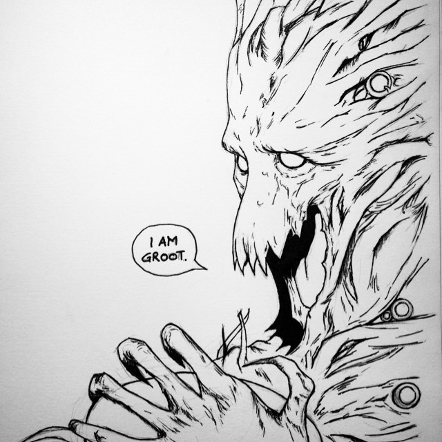 Guardians of The Galaxy Drawing Amazing