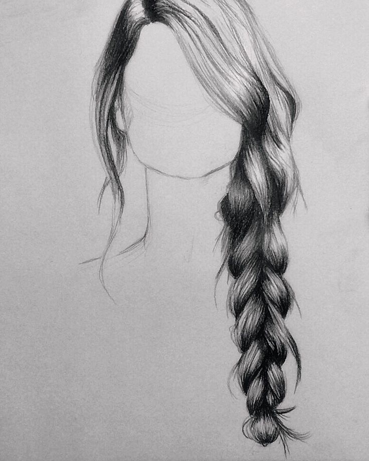 Hair Drawing Image