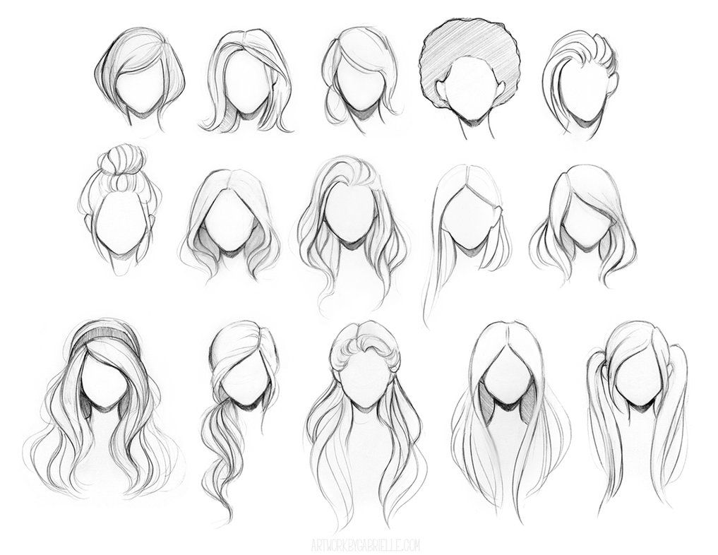 Hairstyles Drawing Pics