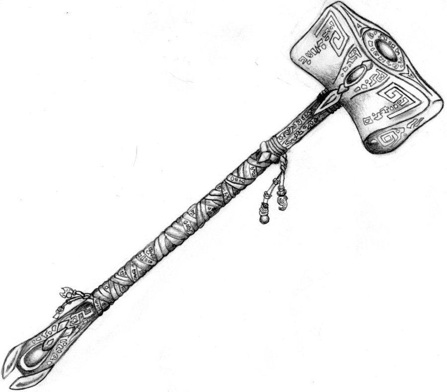 Hammer Drawing Image