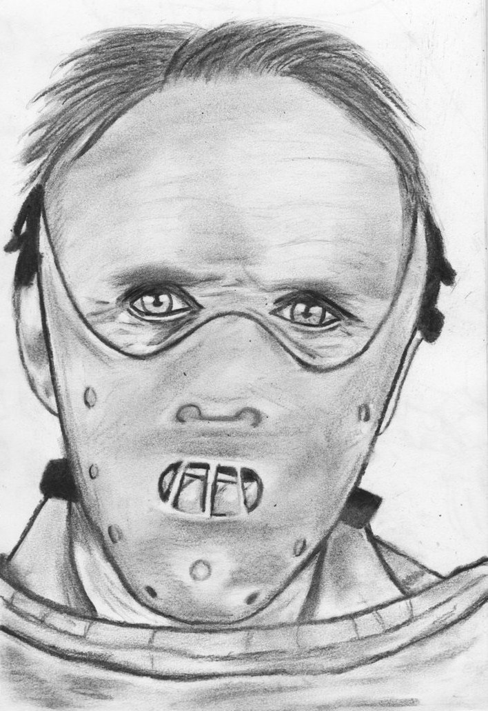 Hannibal Lecter Drawing Amazing