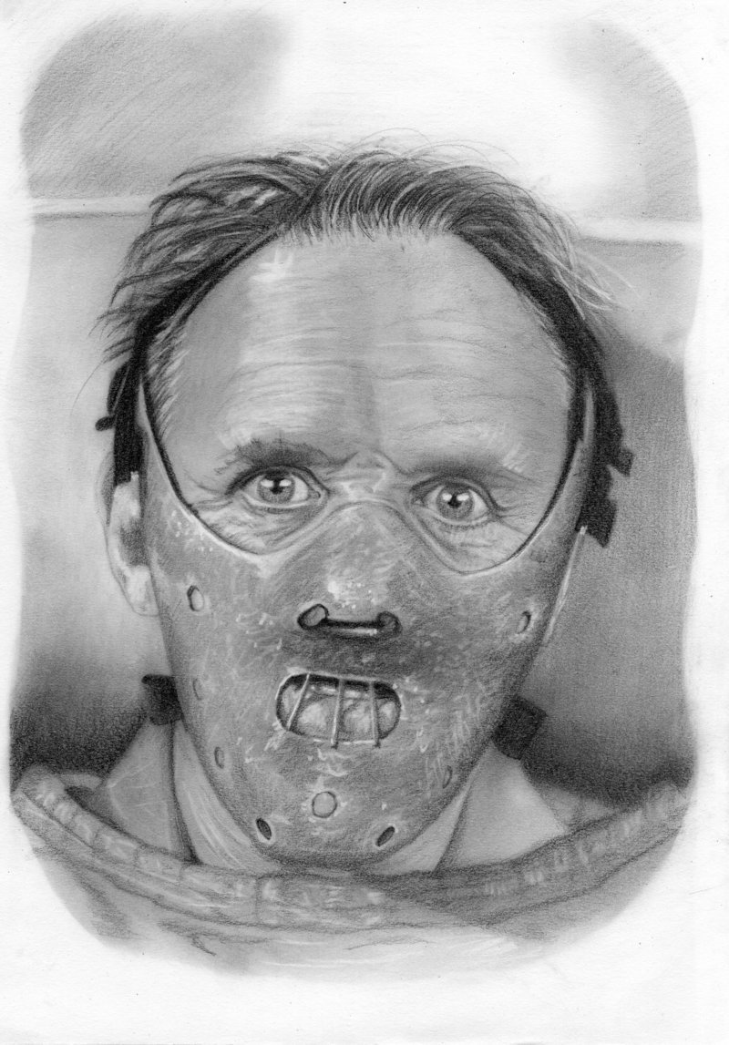 Hannibal Lecter Drawing Art