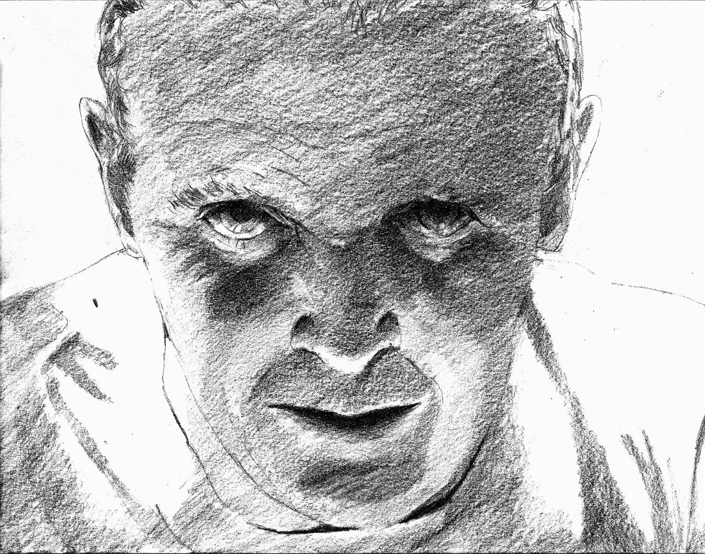 Hannibal Lecter Drawing High-Quality