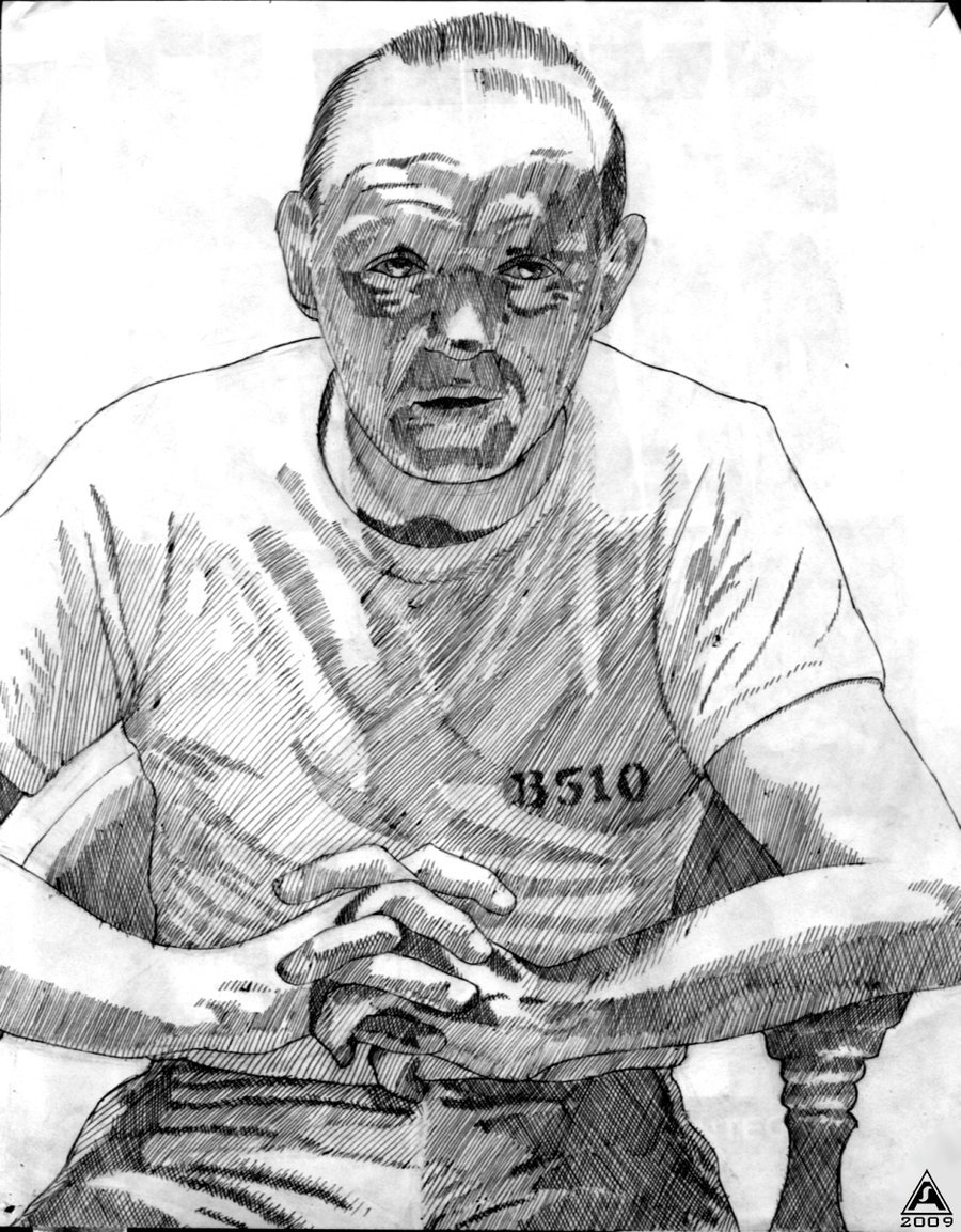Hannibal Lecter Drawing