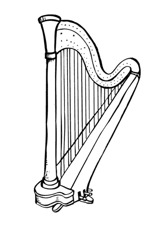 Harp Best Drawing