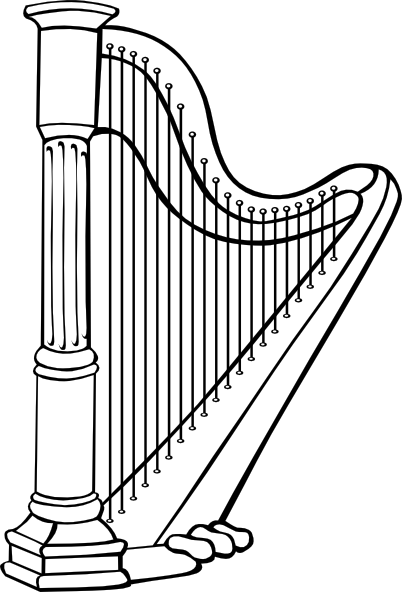 Harp Drawing Pic