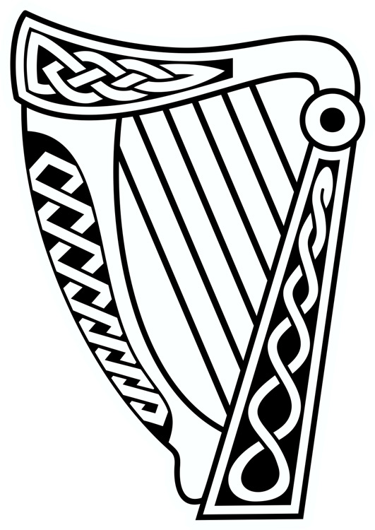 Harp Picture Drawing