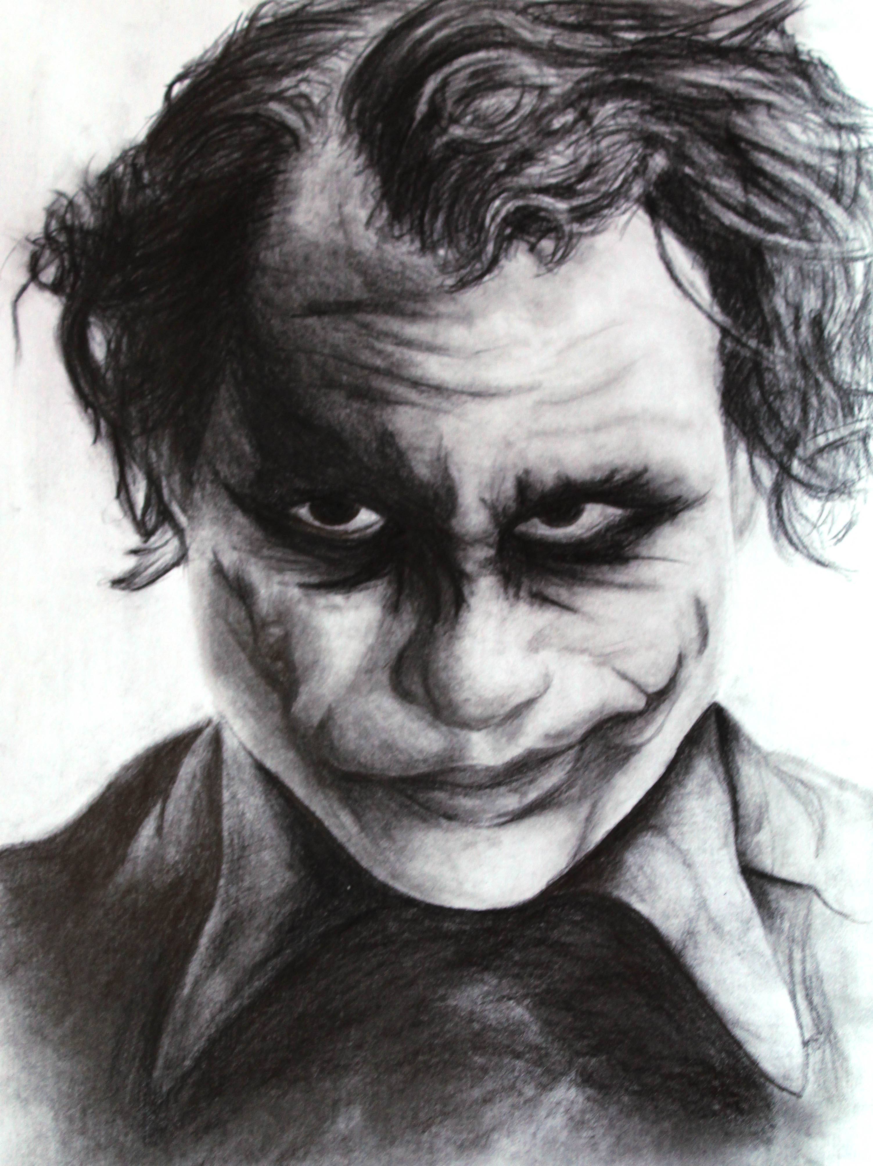 Heath Ledger Drawing Sketch