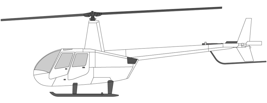 Helicopter Drawing Best