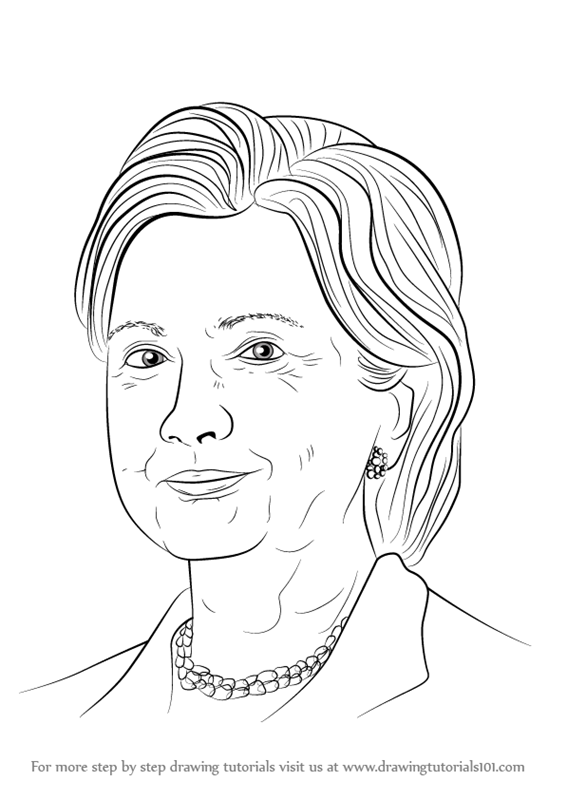 Hillary Clinton Drawing Best