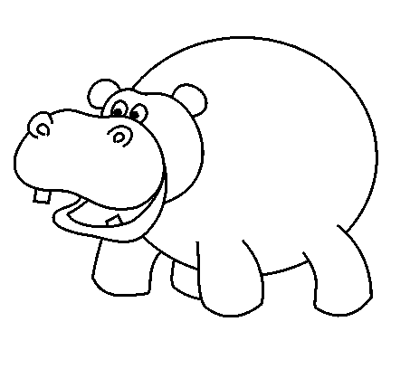 Hippopotamus Sketch