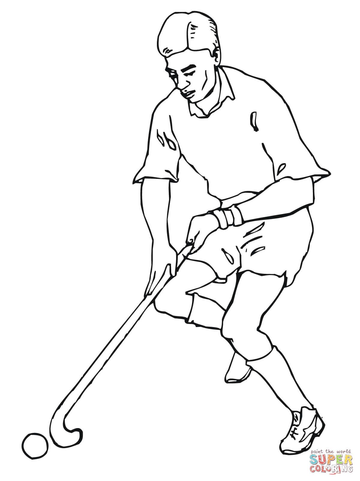 Discover 83+ hockey sketch images super hot 