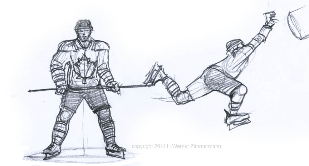 Hockey Photo Drawing