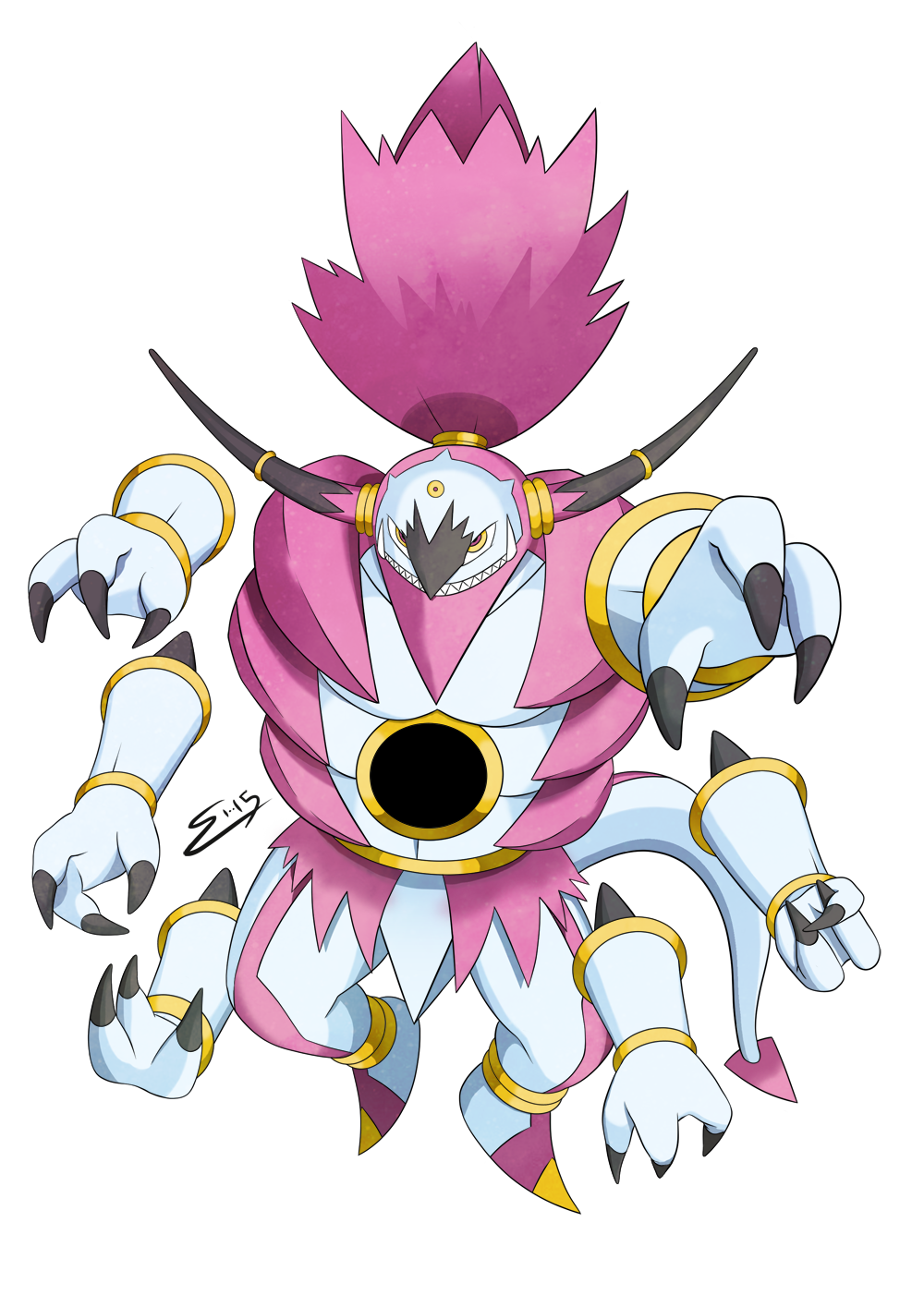 Hoopa Unbound Drawing Amazing