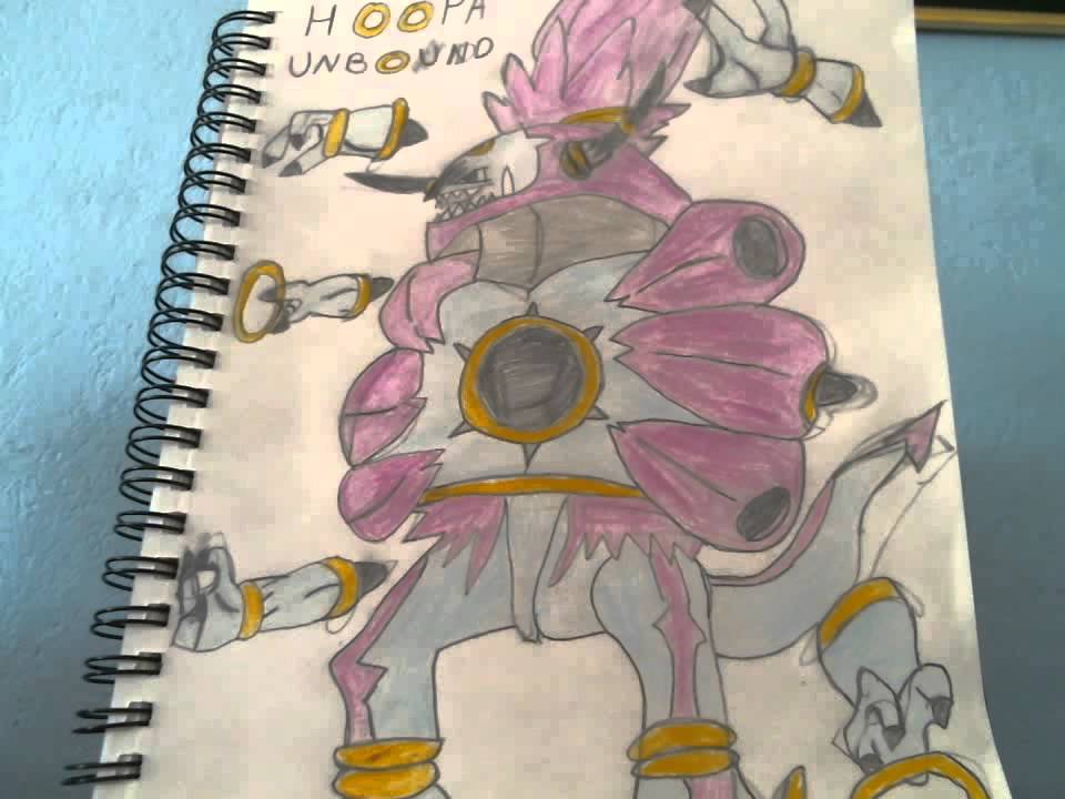 Hoopa Unbound Drawing High-Quality