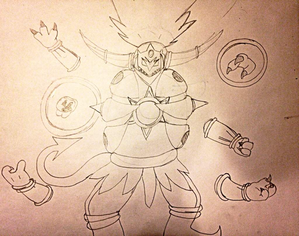 Hoopa Unbound Drawing Image