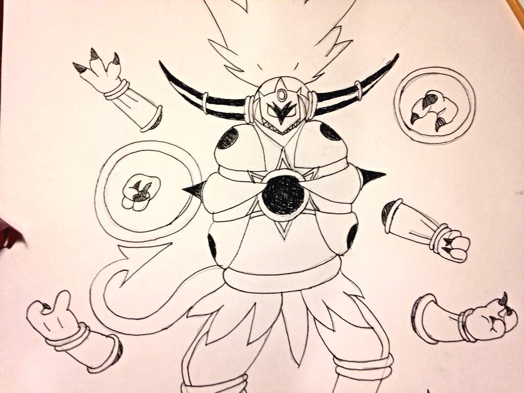 Hoopa Unbound Drawing Picture