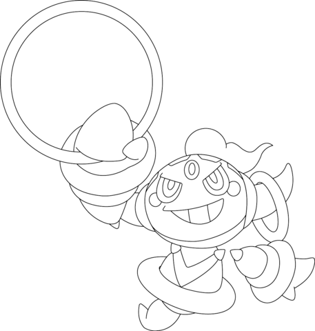 Hoopa Unbound Drawing Pictures