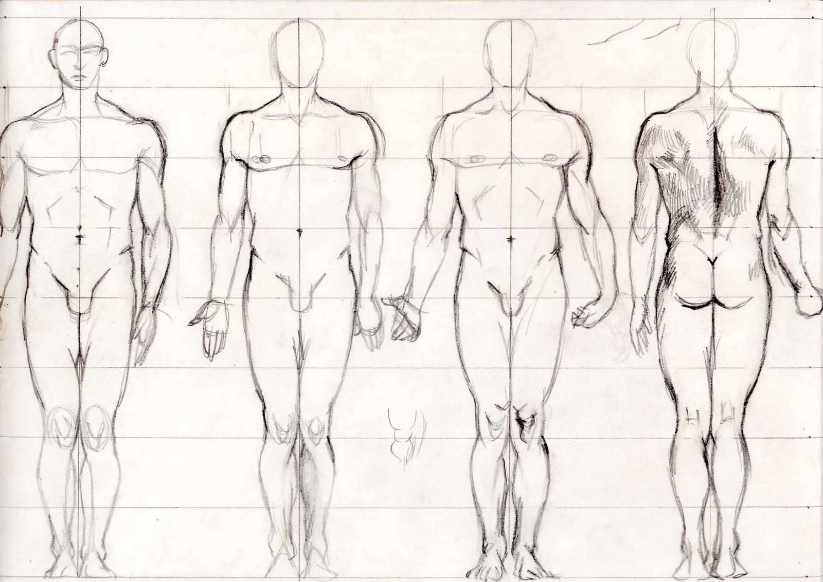 Human Body Drawing Beautiful Art