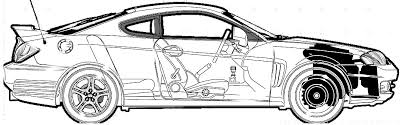 Hyundai Drawing Image